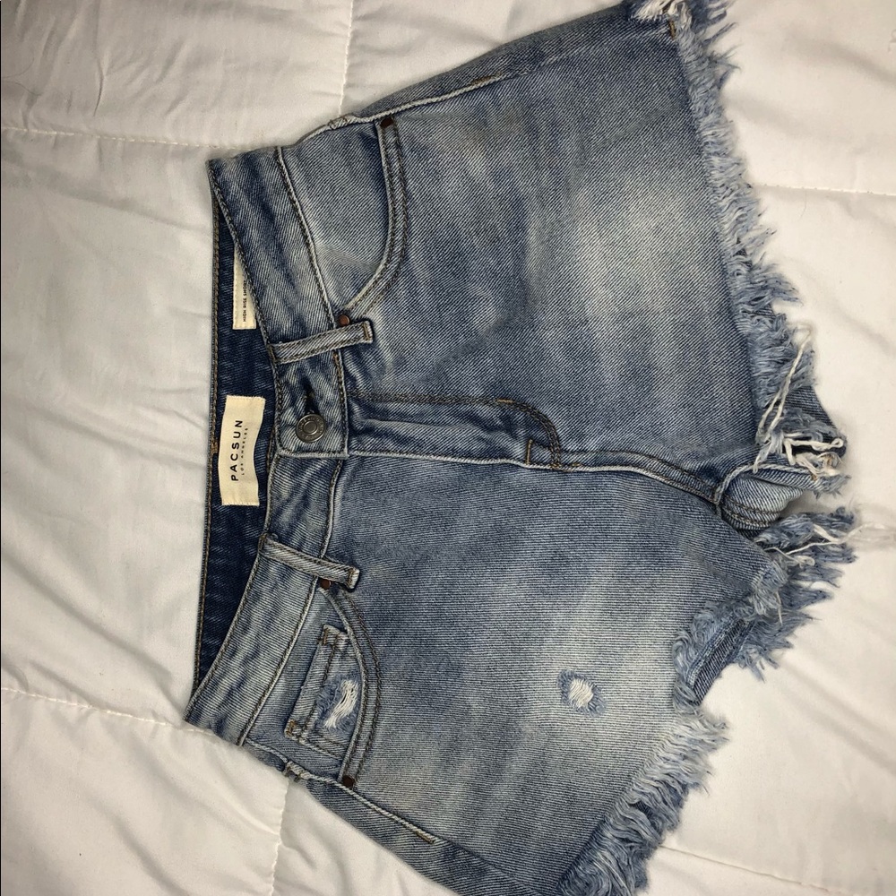 pacsun denim High Rise shorts